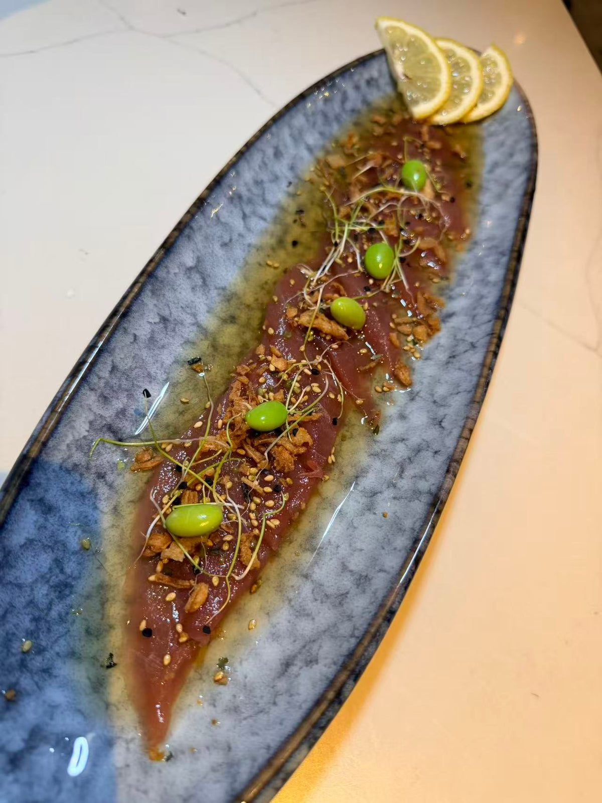 Tuna Carpaccio